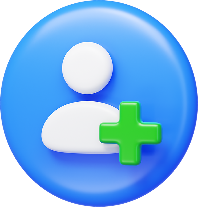 Icon registrasi akun agen